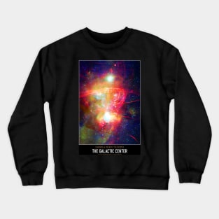 High Resolution Astronomy The Galactic Center Crewneck Sweatshirt